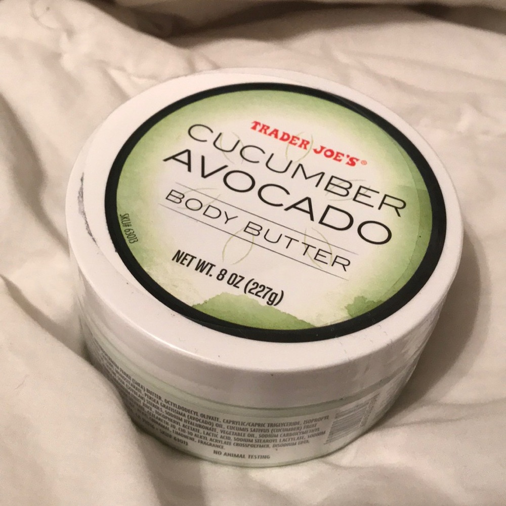 Trader Joe’s Cucumber Avocado Body Butter